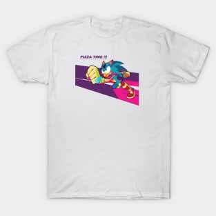 Sonic In Wpap Art Style T-Shirt